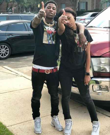 Kentrell Gaulden along with his girlfriend